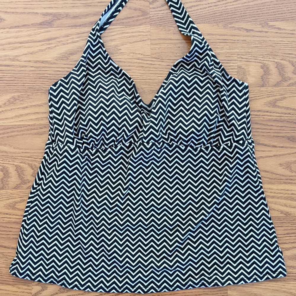 Liz Claiborne Halter Swim Top
